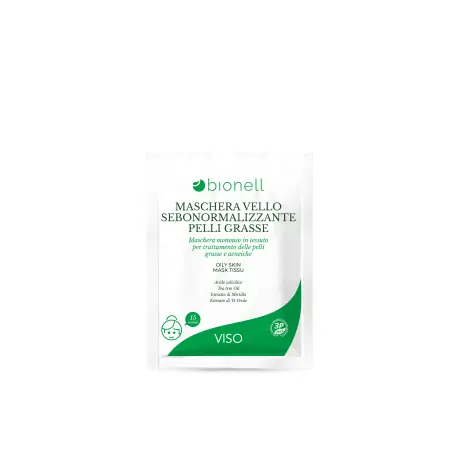Bionell Maschera vello sebonormalizzante pelli grasse 30 gr. 2,27 € -35%