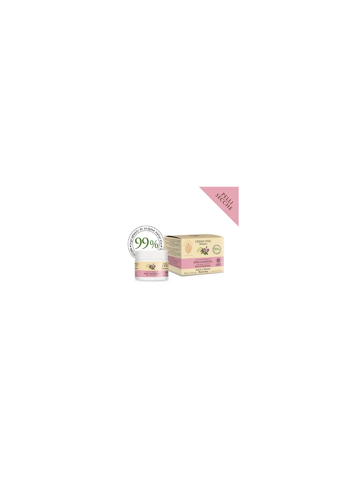 La Florentina crema viso rosa camomilla 50 ml 12,90 €